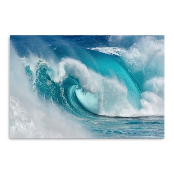 When the Ocean Turns into Blue Canvas Art Print | Kirklands Home