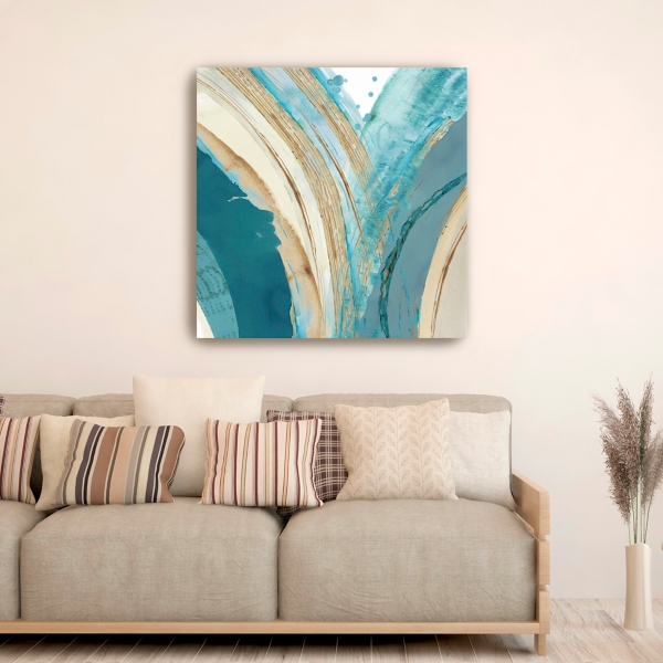 Making Waves IV Canvas Art Print, 40x40 in.