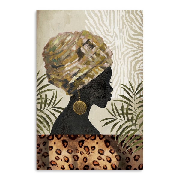 Wild Woman Silhouette Canvas Art Print Kirklands Home