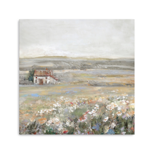 Soft Summer Meadow I Canvas Art Print, 30x30 in.