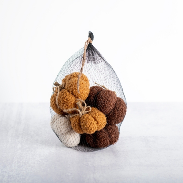 Sherpa Pumpkin Bowl Filler Kirklands Home