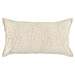 Ivory Embroidered Botanical Pillow