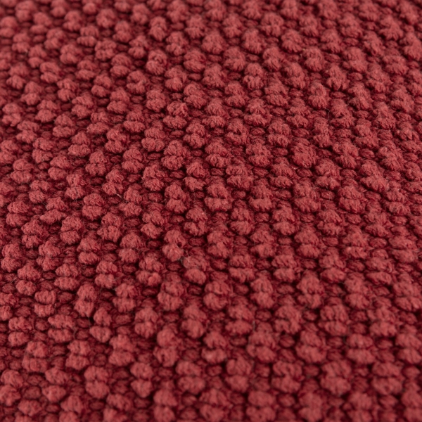 Burgundy Woven Nubby Pillow