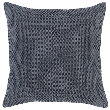 Green textured outlet pillow