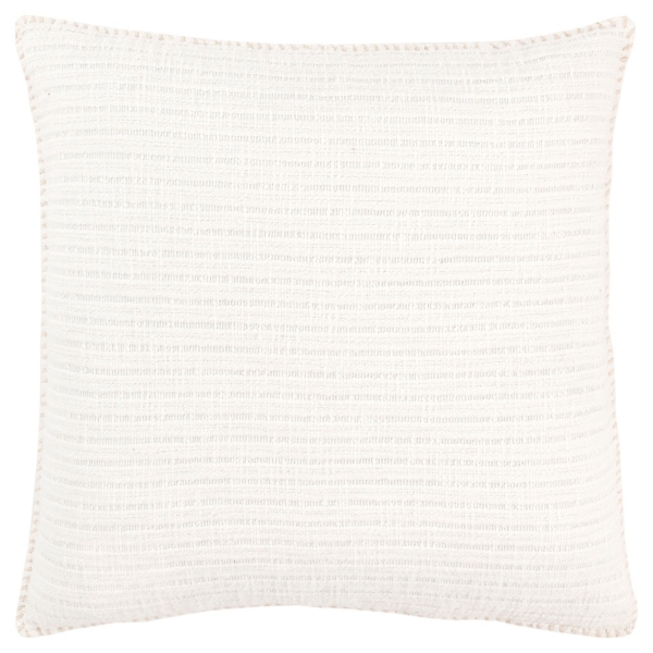 White Simple Texture Pillow