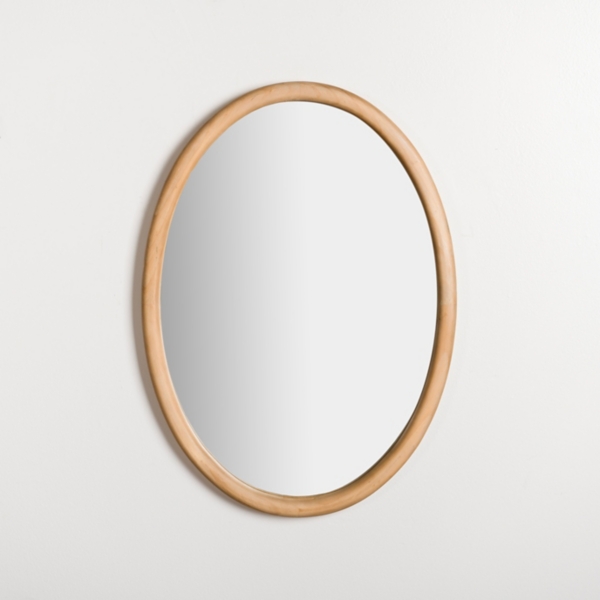 Willow Oval Fir Wood Mirror Kirklands Home