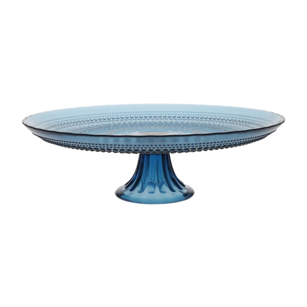 Cornflower Jill Beaded Cake Stand, 13 in. Kirklands Home