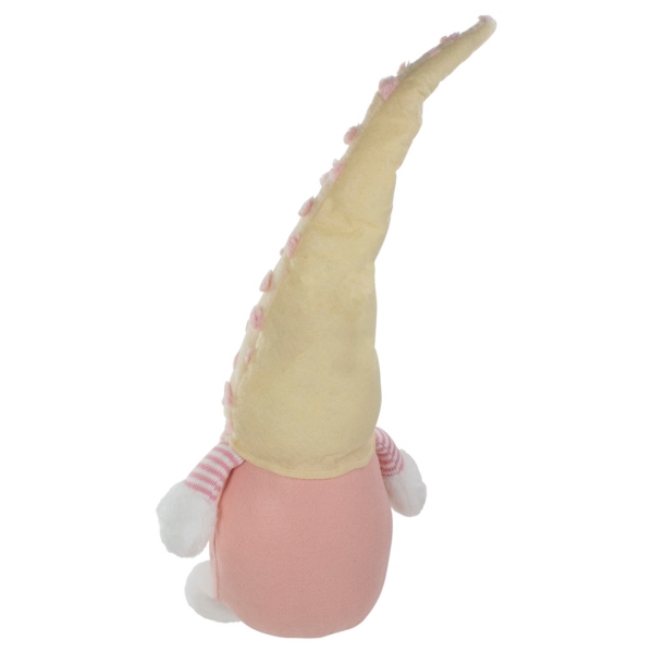 Pastel Pink Polka Dot Hat Gnome