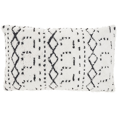 Pana Pillow - Black & Cream – The Global Trunk