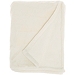 Ivory Faux Sheared Mink Throw