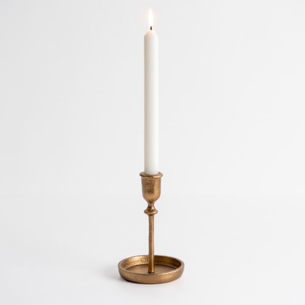 Cast Iron Taper Candle Holder