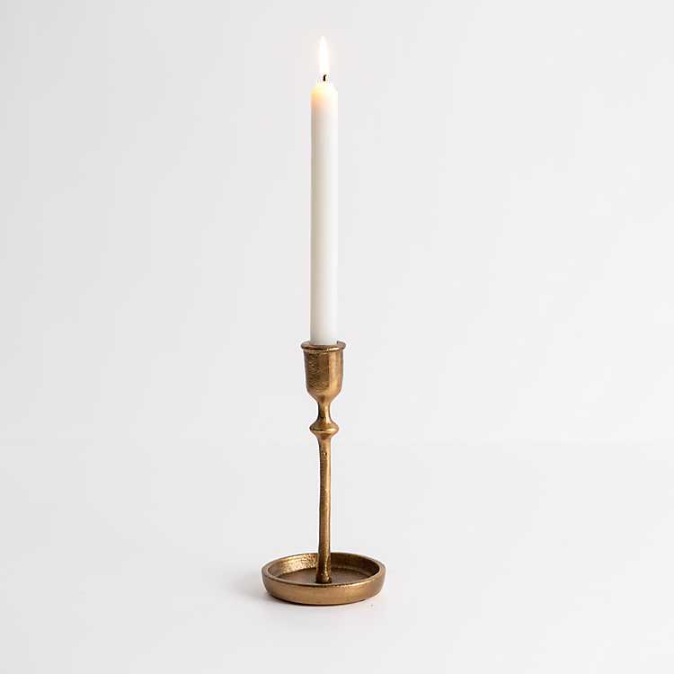 Anya taper candle holder , brass 55 cm – The King Oak