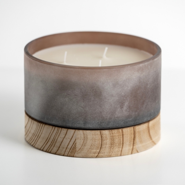 Autumn Oak and Musk Triple Wick Jar Candle Kirklands Home