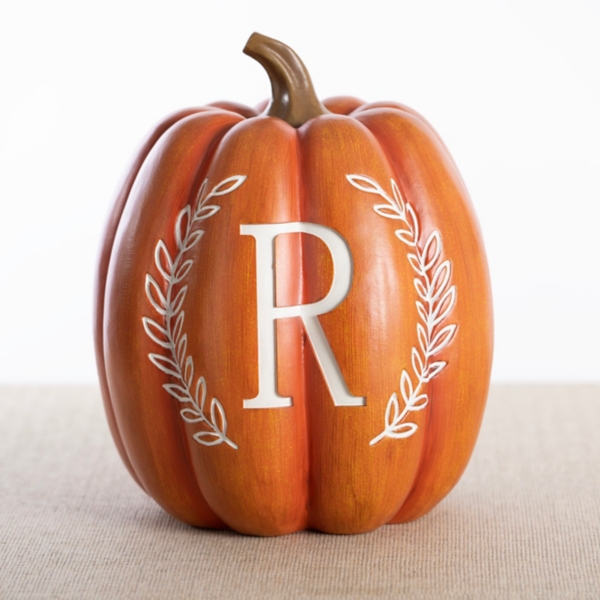 Monogram Pumpkin