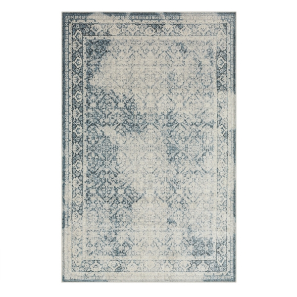 Blue and Cream Blackwell Area Rug, 8x10 | Kirklands Home