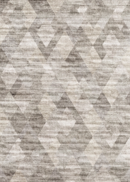 Nella Gray Diamond Washable Area Rug, 7x9 Kirklands Home