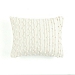 Ivory Textured Dots Lumbar Pillow