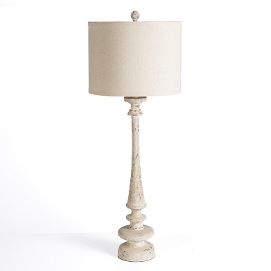 Gray buffet store lamps