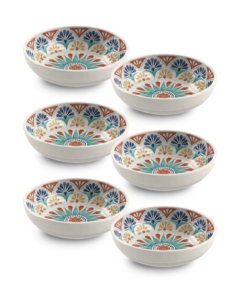 Bright Medallion Bowls, Set of 6 Kirklands Home