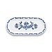 Blue Flourish Melamine Serving Platter