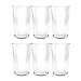 Apollo Clear Shatterproof Tall Glasses, Set of 6