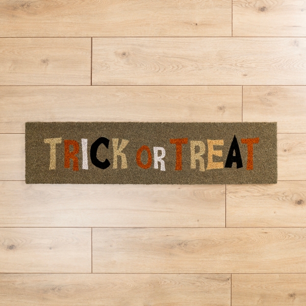 Narrow Trick or Treat Doormat Kirklands Home