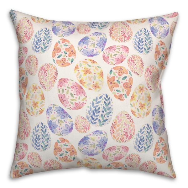Floral Easter Eggs Pillow Kirklands Home