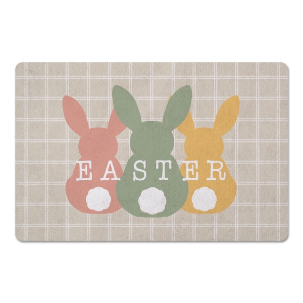 Easter Bunny Tails Kitchen Mat Kirklands Home