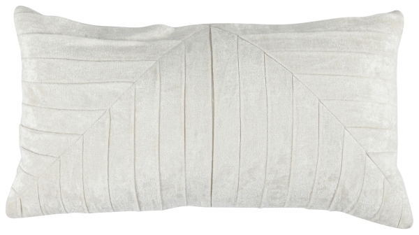 Addie Ivory Velvet Lumbar Pillow Kirklands Home