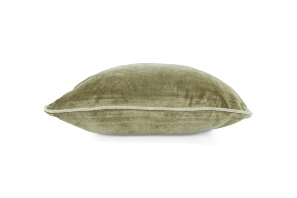 Moss Heirloom Velvet Pillow