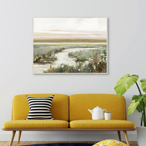 Eternity in Dawn Framed Canvas Art Print