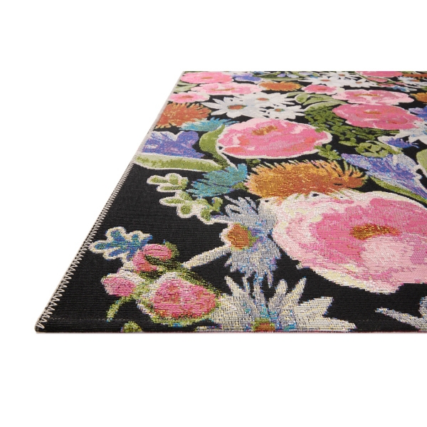 Midnight Garden Party Indoor/Outdoor Rug