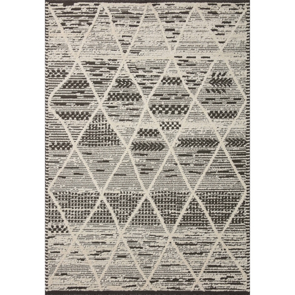 Charcoal Gradient Diamond Area Rug, 6x9 Kirklands Home