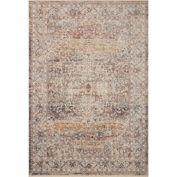 Warm Neutral Lucca Area Rug, 7x10