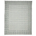 Dune Blue Geometric Border Area Rug, 7x10