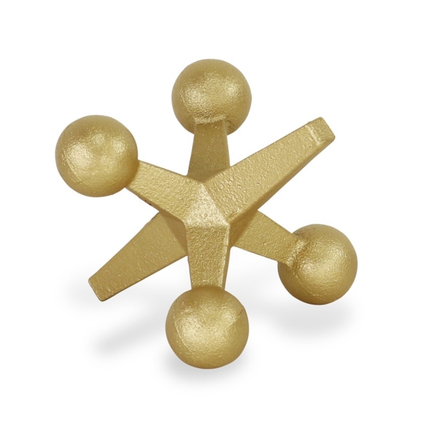 Gold Iron Jack Sculpture, 5 in. Kirklands Home