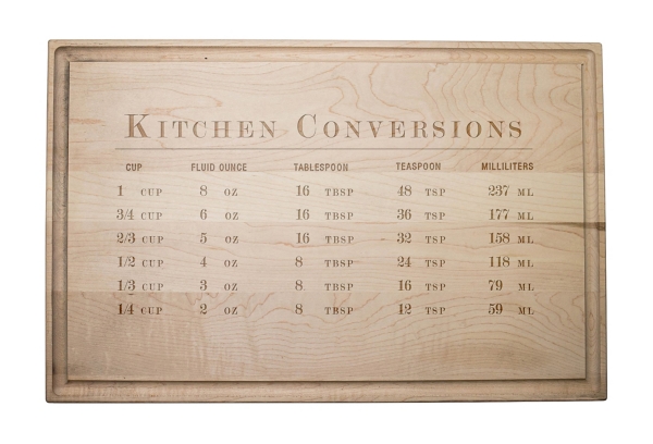 Kitchen Conversions Maple Wood Cutting Board Kirklands Home