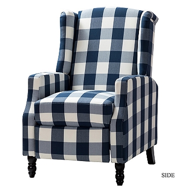 Black and White Buffalo Check Armchair Kirklands Home