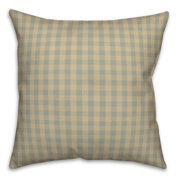 Green and Yellow Plaid Pillow Kirklands Home