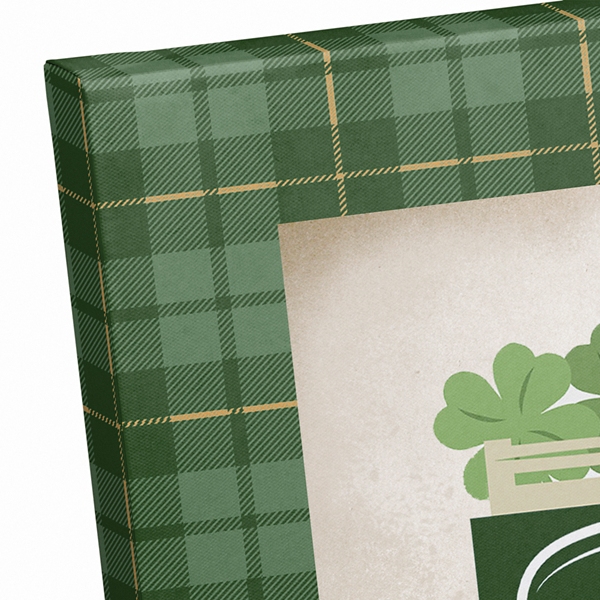 Lots of Luck Truck Canvas Wall Plaque