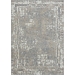 Gray Distressed Washable Area Rug, 5x7