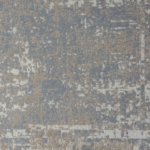 Gray Distressed Washable Area Rug, 7x9