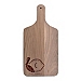 Personalized Monogram Lemon Walnut Serving Board