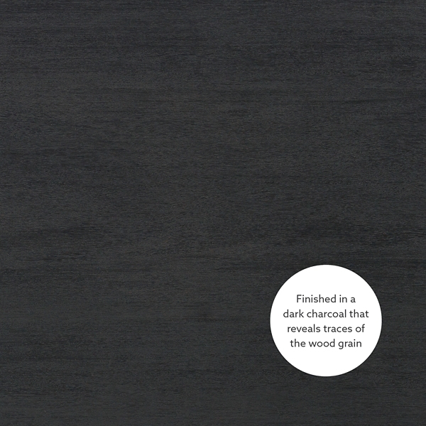 Charcoal Wood Upholstered 5-pc. Dining Set