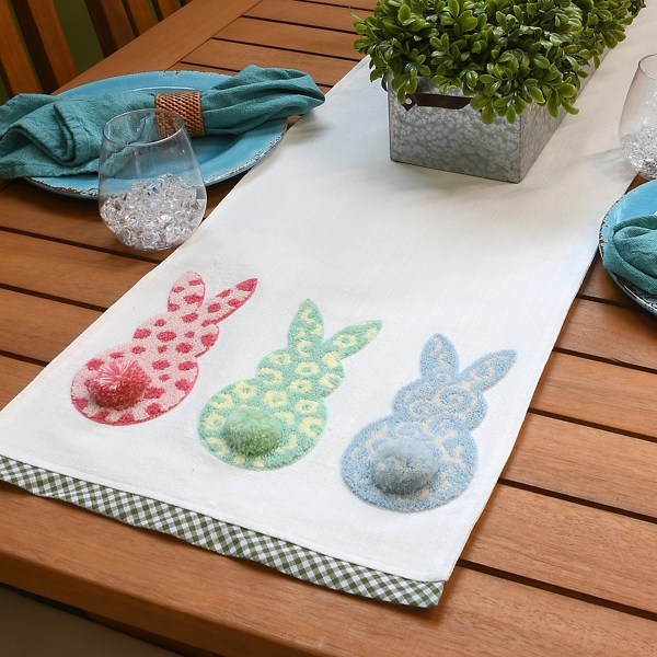 Easter Bunny Trio Table Runner | Kirklands Home