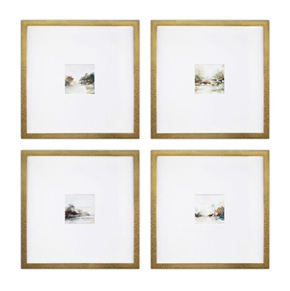 Abstract Landscape Framed Art Prints Set Of 4 Kirklands Home   294610