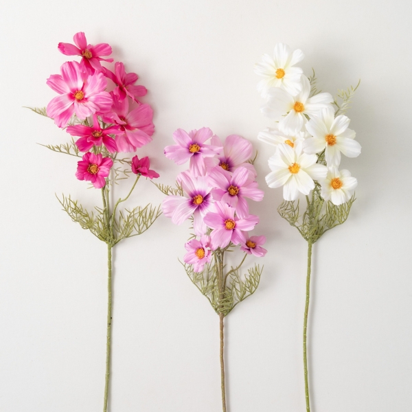 Bright Cosmos Stems, Set of 3 Kirklands Home