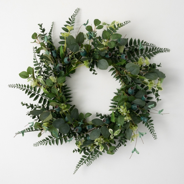 Green Pod Foliage Wreath Kirklands Home