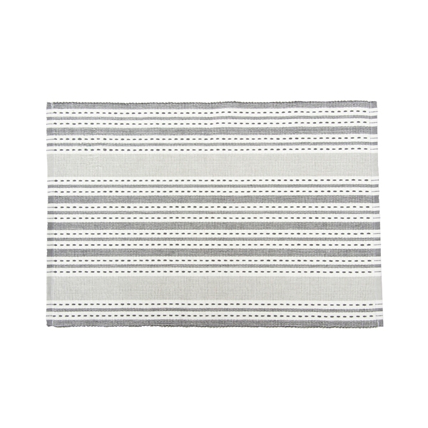 Slate Warner Striped Placemats, Set of 6 Kirklands Home