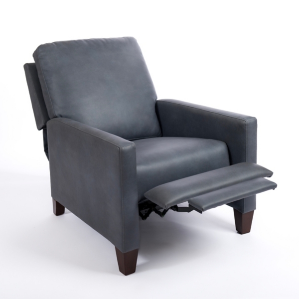 Teramo Steel Blue Recliner